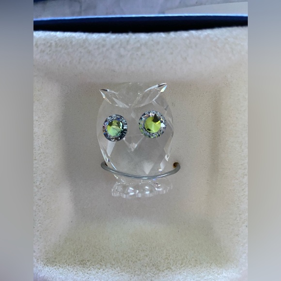 NEW Swarovski Crystal Owl Mini Figurine - Picture 8 of 13